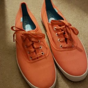 KEDS orange shoes